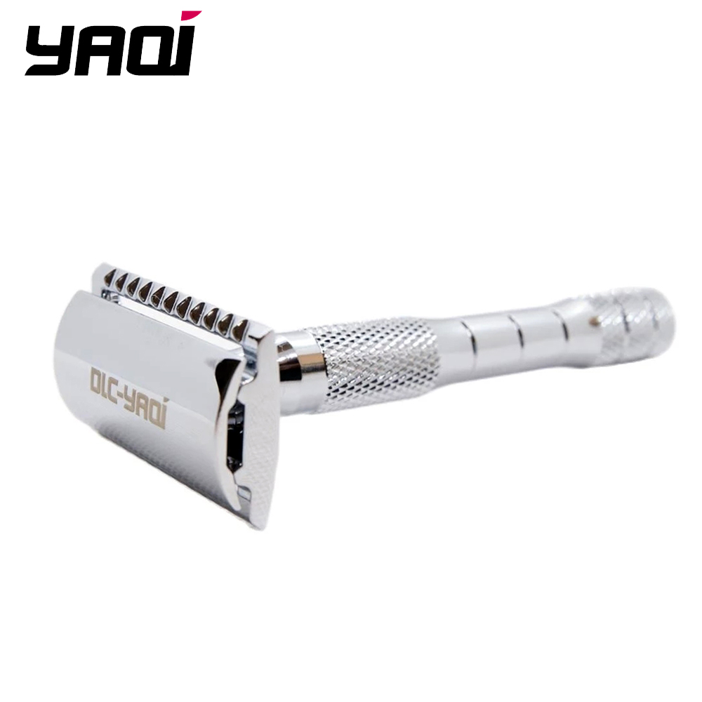Safety Razor Handle - Yaqi Orion Chrome Color Wet Shaving