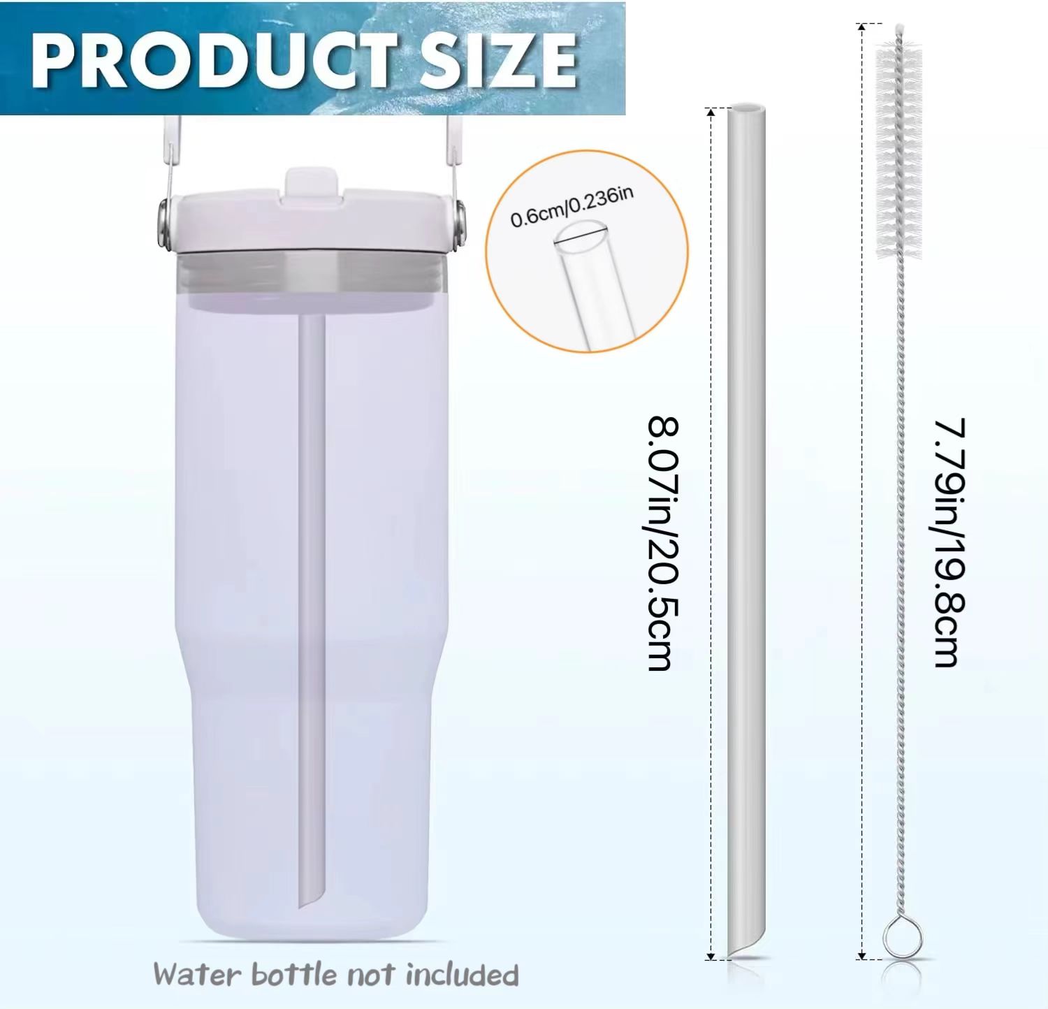 6pcs Reusable Straws Plastic S - Reusable Straw review and price