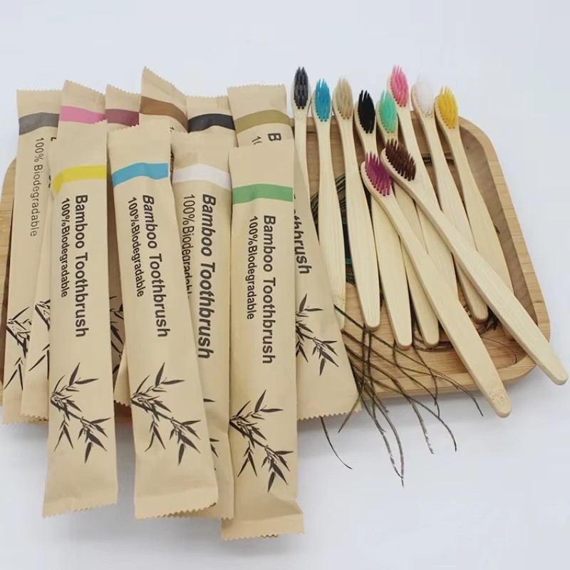 5/15pcs Colorful Toothbrush Na - Bamboo Toothbrush review and price
