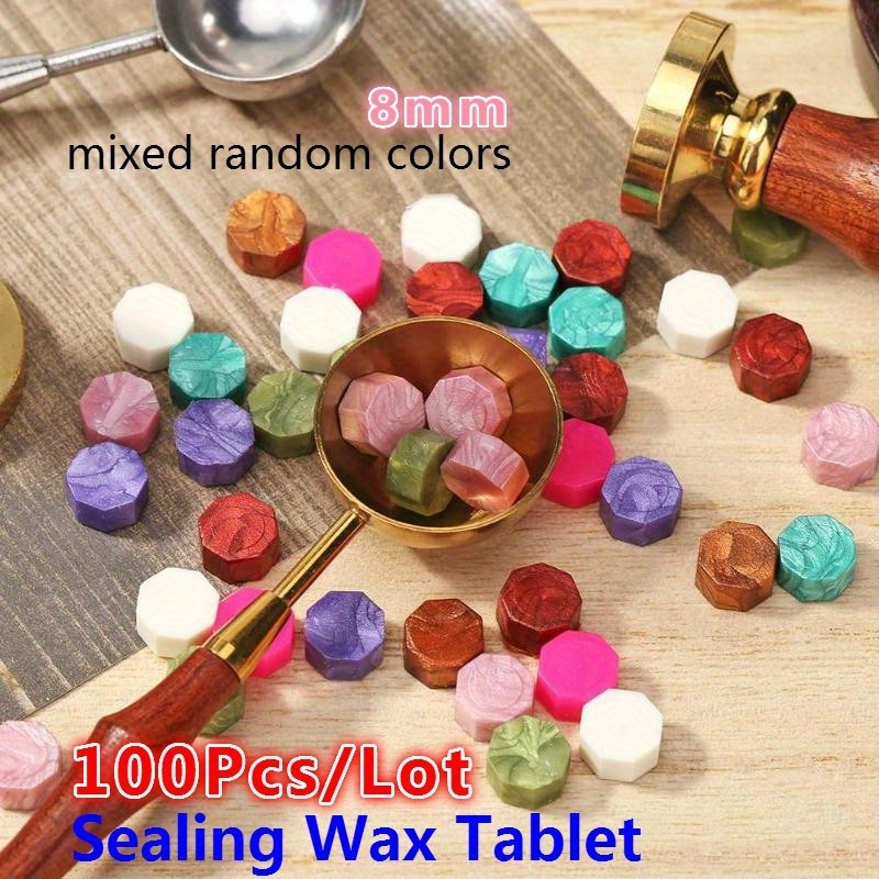 100Pc Retro Sealing Wax Octago - Beeswax Wrap review and price