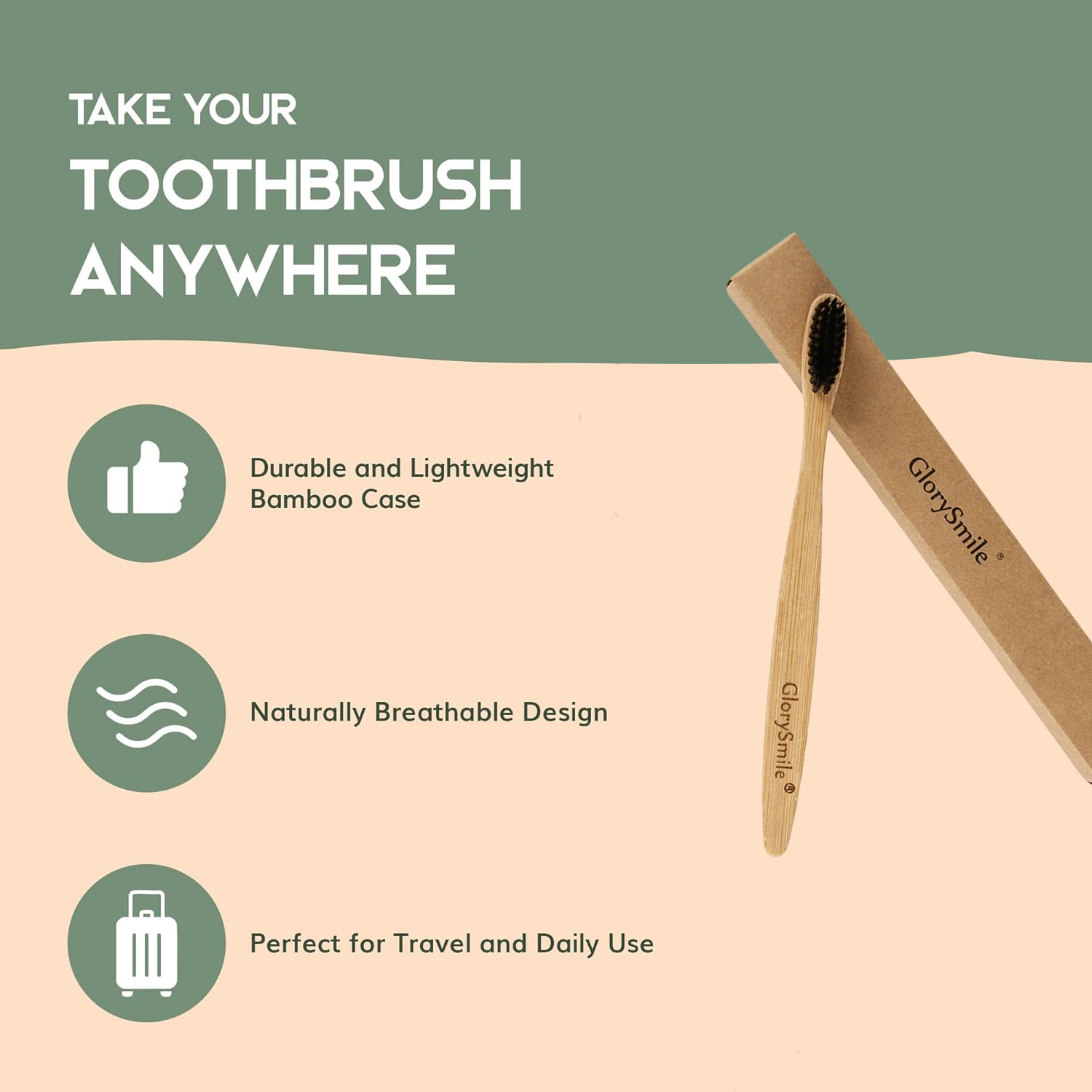 1/4 Pcs Bamboo Toothbrushes -  - Bamboo Toothbrush review and price