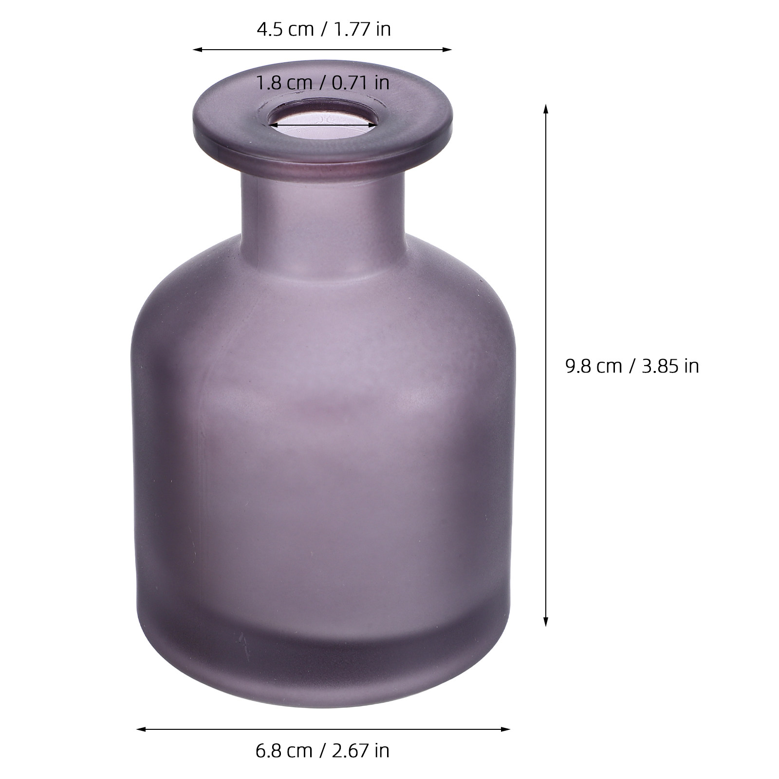 2Pcs Glass Diffuser Bottles Da - Reusable Bottle review and price