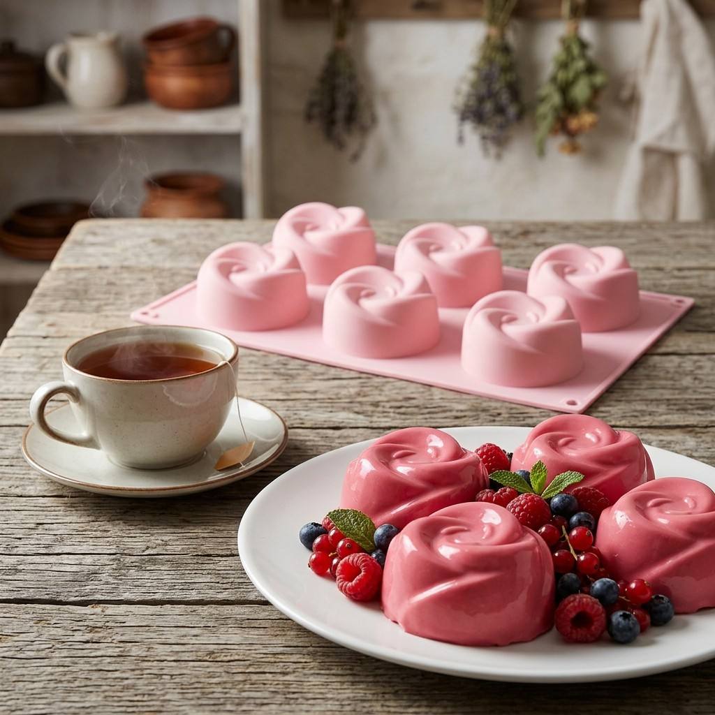 Food Grade 6-Cavity Rose Flowe - Eco Soap review and price