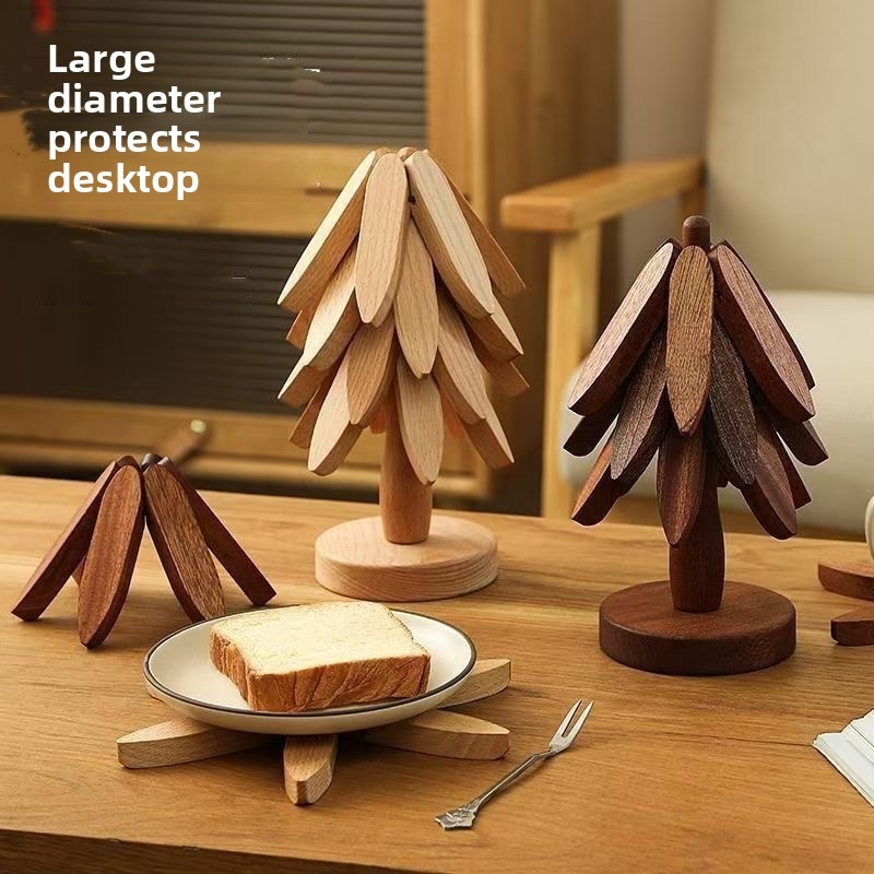 Creative Bamboo Tree Trivet, F - Bamboo Cutlery review and price