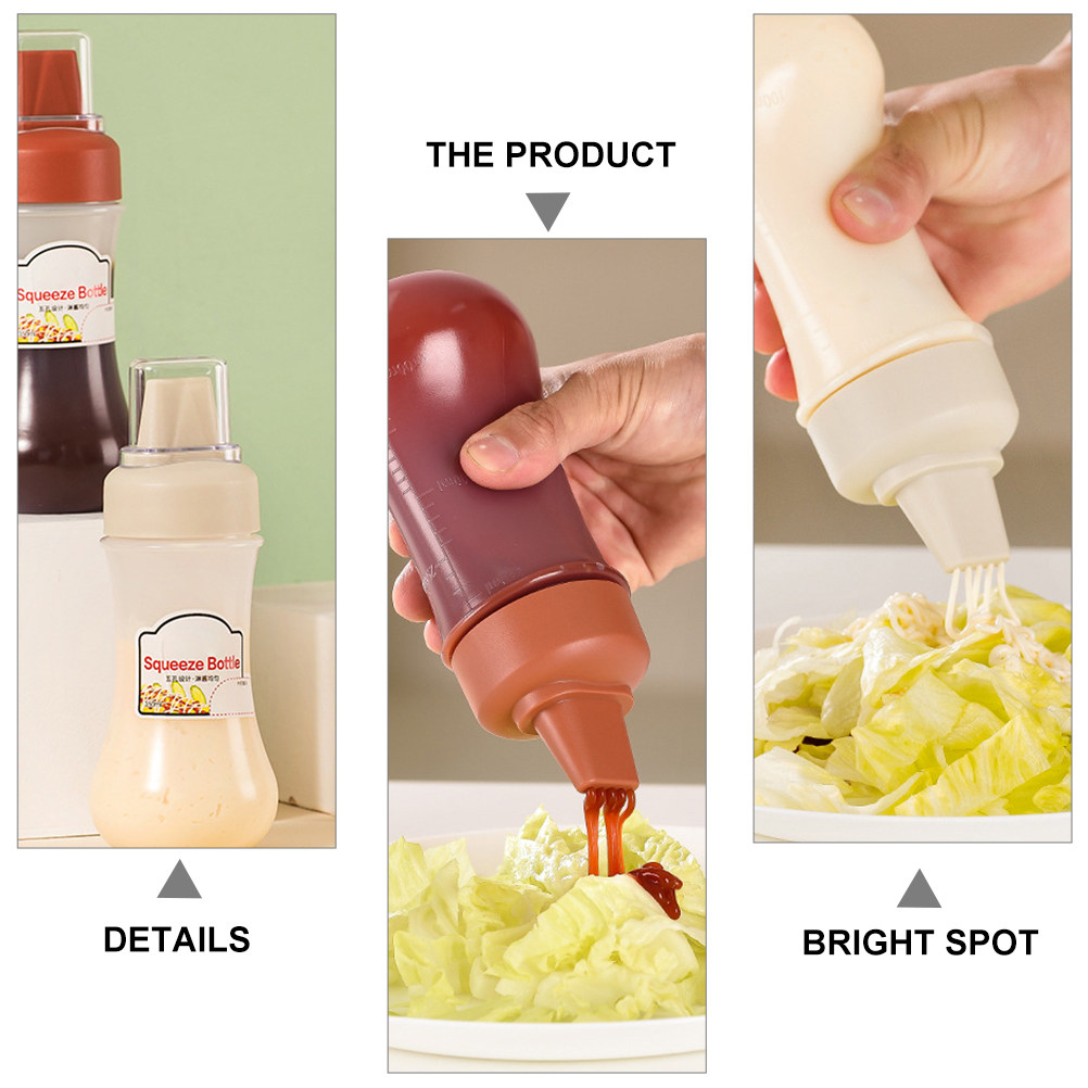 3Pcs Squeeze Bottles Transpare - Reusable Bottle review and price